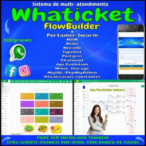 Whaticket FlowBuilder Pro-Max